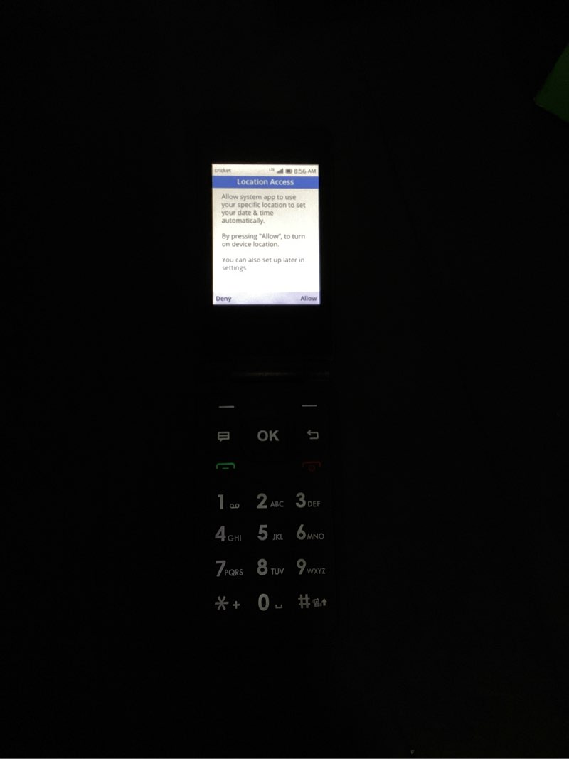 Condition photo showing As Is for working verified debut flex 4gb  512mb ram (prepaid) - graphite gray -cricket wireless