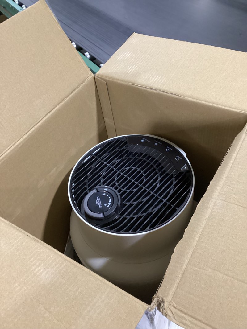 Condition photo showing As Is for Shark Air Purifier for Home, NeverChange Compact Pro, for Bedroom, Nursery, Home Office, Dorm, HEPA-Exceeding Filter, Captures Pollutants, Pet Dander, Dust, Odor, Smoke, and More, HP072, Dove Dove (250 sq. ft)