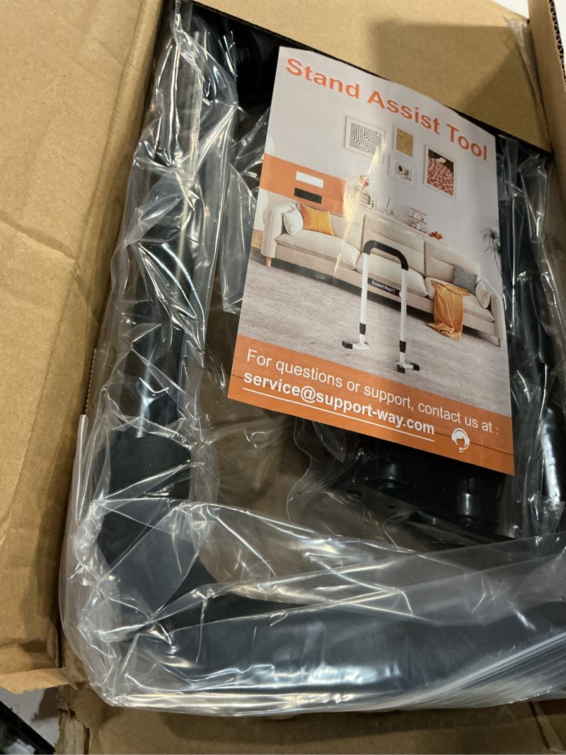 Condition photo showing Good Condition for stand assist aid plus, 20-26.8" adjustable steel standing aid for seniors & elderly, lift assist device to get up from floor, kneeling, or low seats, black
