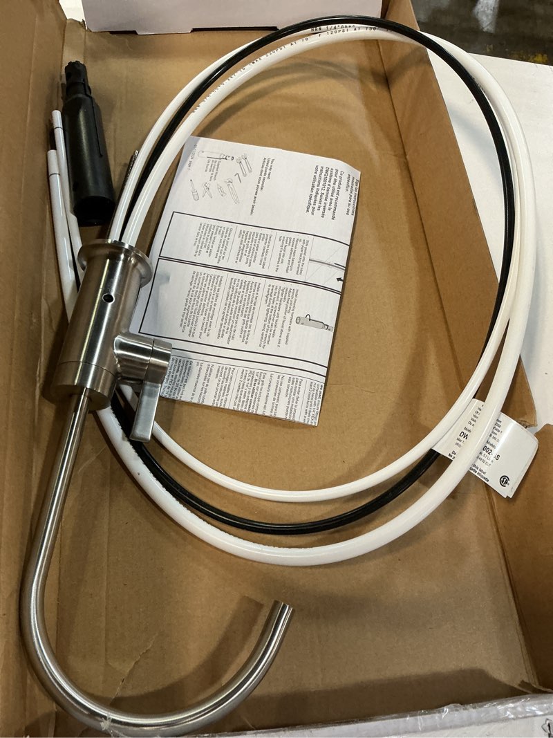 Condition photo showing As Is for delta dwq4001002-ss - water dispenser faucet