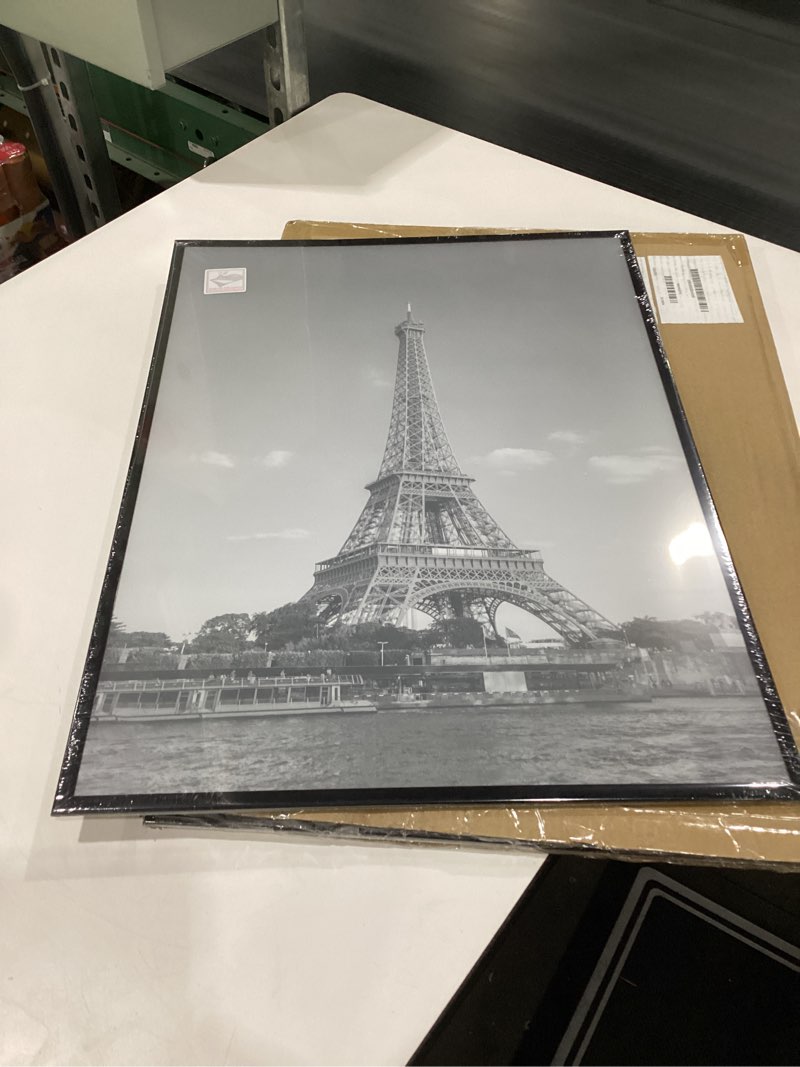 Condition photo showing Good Condition for upsimples 18x24 Picture Frame Black 3 Pack, Scratch-Proof Poster Frames 18 x 24 for Photo Gallery - Slide-In Strips, Horizontal or Vertical Wall Mounting Black 18x24