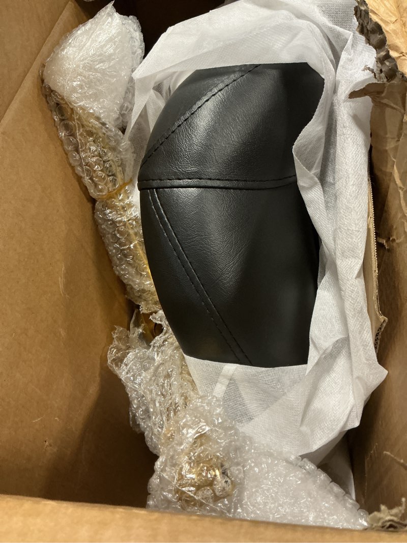 Condition photo showing Good Condition for Saddle Stool with Wheels Ergonomic - Thick Wide Saddle Cushion, Healthy Posture No Pain, Easy to Adjust, Smooth Rolling No Creaky Noises, Rolling Swivel Saddle Stool Chair for Salon Massage (Black)