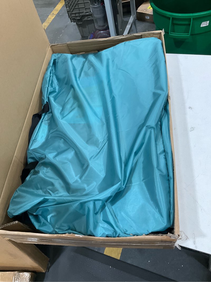 Condition photo showing New/Like New for extra large catio outdoor cat enclosure,3-in-1 cat tower tent with tunnel/pop up cube, portable catio,cat tent,foldable cat enclosure for indoor/outdoor/camping weatherproof & sunproof(patented) green-3in1 cat tower tent