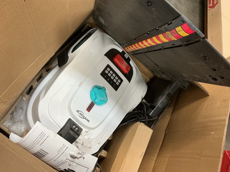 Condition photo showing item condition for YARDCARE M800PLUS Robotic Lawn Mower