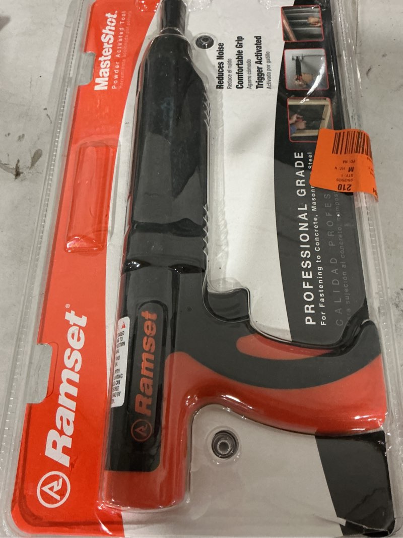 Condition photo showing Good Condition for ramset 0.3 in. d x 3 in. l steel hollow head powder actuated tool 1 pk