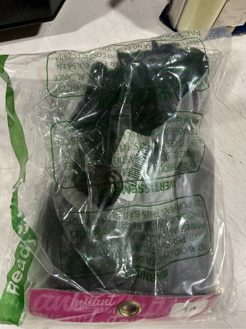 Condition photo showing As Is for sensationnel instant weave half wig - hz 7047 synthetic half cap (1b offblack)