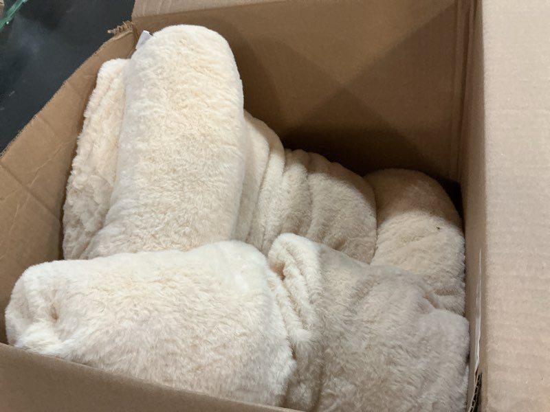 Condition photo showing As Is for gimars upgrade large cat bed for indoor cats -added 10% more stuff sponge, orthopedic pet couch beds with bolstered edges, fluffy washable & removable cover, anti slip base, grey