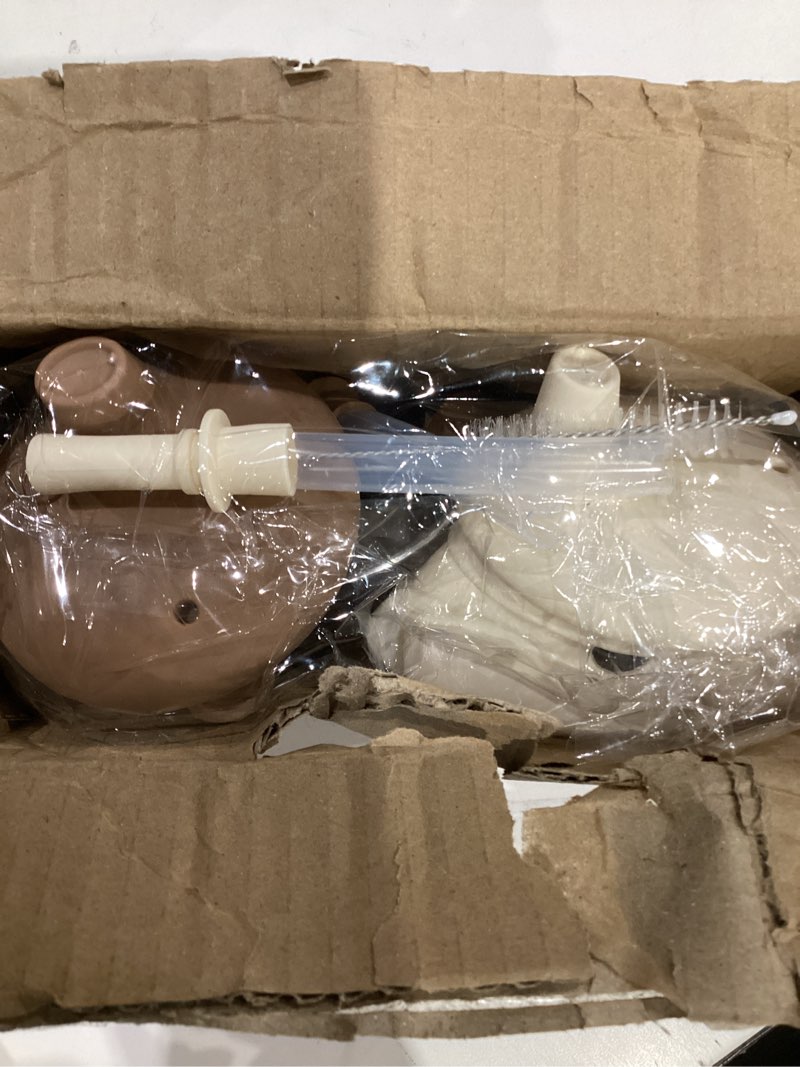 Condition photo showing New/Like New for Upgrade Stainless Steel Baby Sippy Cups, 7.4 Oz Spill Proof Toddler Straw Cups, 3 Stages Training Cup for Toddlers 1-3 Year, Kid Cups with Silicone Sheel and Straws (Beige+Brown)