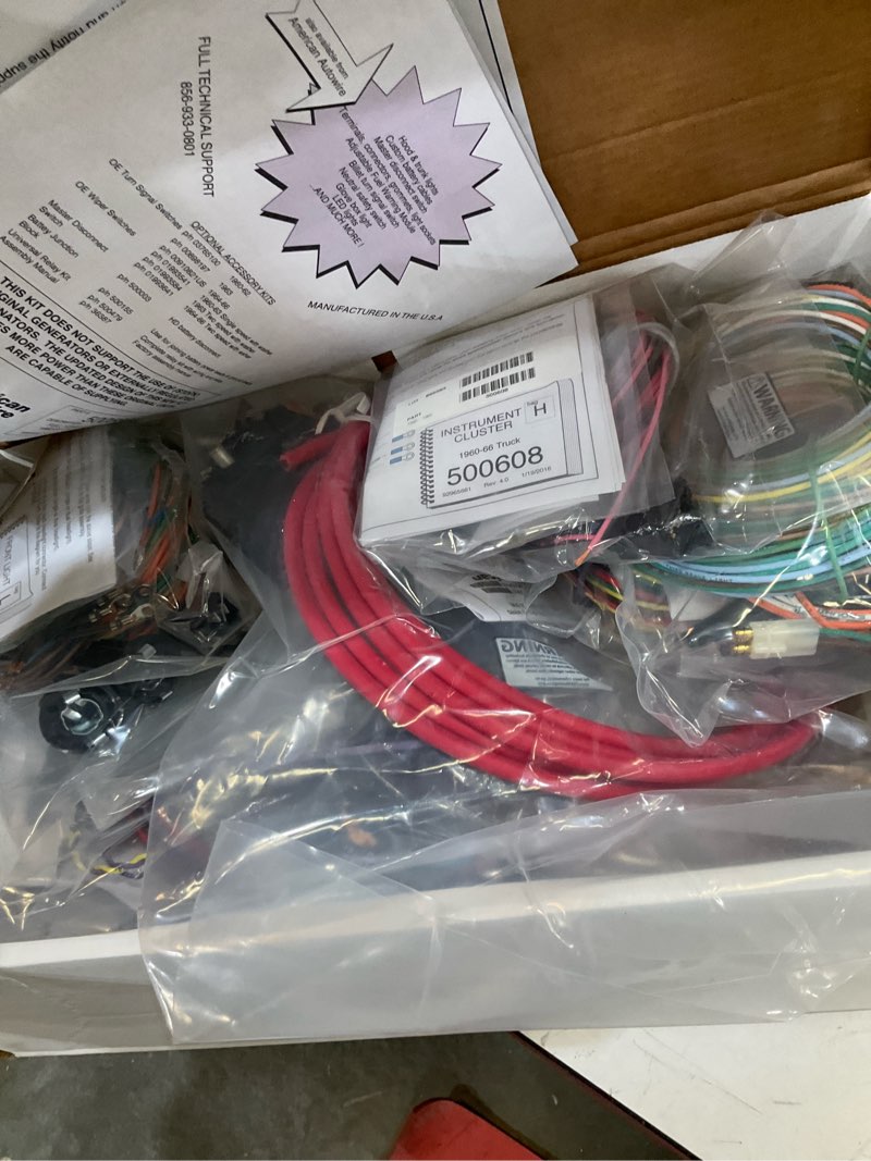 Condition photo showing Good Condition for american autowire 500560 truck wiring harness for 60-66 chevy