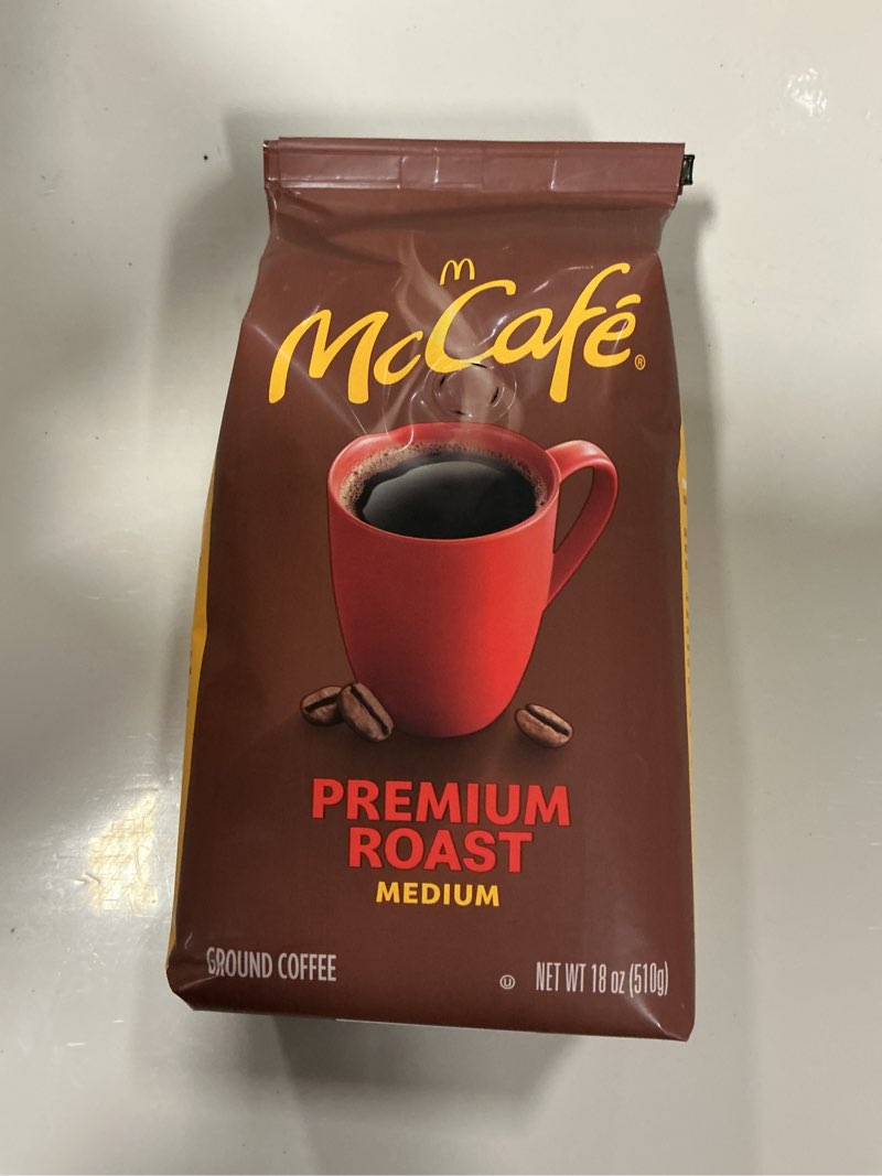 Best By 11/23/25 McCafe Premium Roast, Ground Coffee, Medium Roast, Bagged, 6 Bags Of 18oz