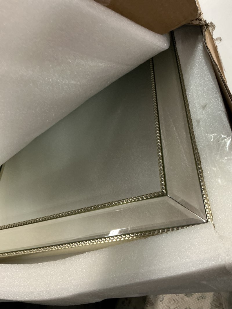 Condition photo showing Good Condition for Retro Vintage Bathroom Mirror Medicine Cabinet - 16x26 Inch Wall-Mounted Storage Cabinet with Removal Shelves, Space-Saving Organizer for Bathroom Toiletries