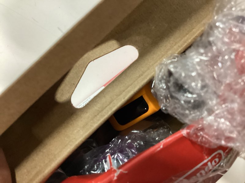 Condition photo showing As Is for nintendo neon purple/neon orange joy-con (l-r) - switch neon purple and neon orange joy-con (l)/(r)