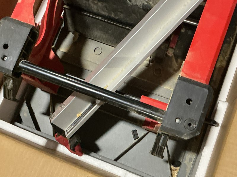 Condition photo showing As Is for craftsman 13 amps corded 8-1/4 in. 8-1/4 in. table saw