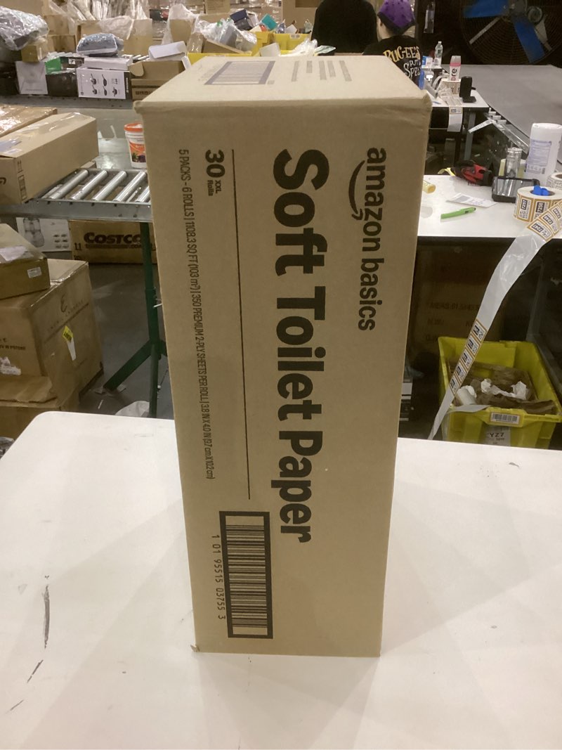 30 rolls of 2-ply toilet paper