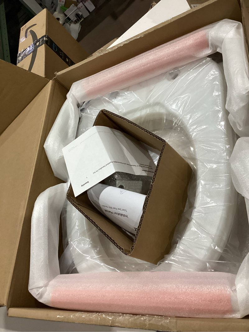Condition photo showing Good Condition for r&t toilet seat riser 2" raised seat with removable padded handles fit for elongated toilets orange