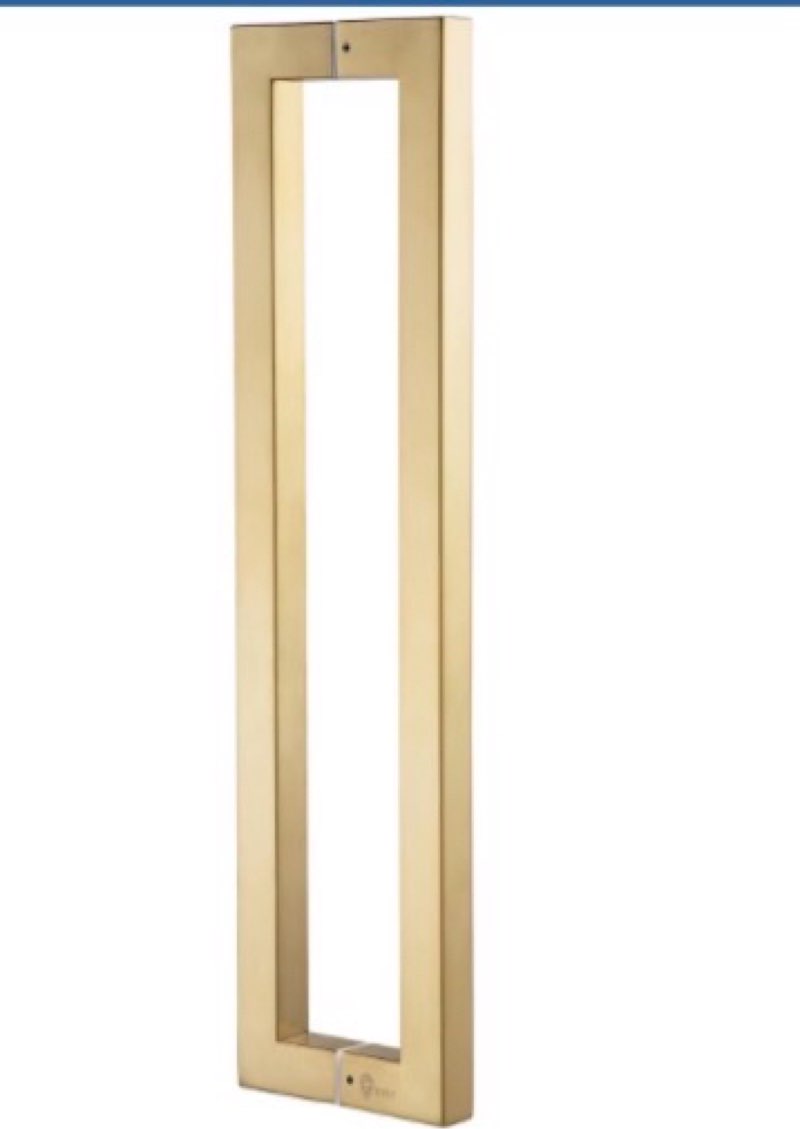 togu tg-r3825 450mm/18inches solid standoffs heavy-duty sus 304 square/rectangle shape stainless ste