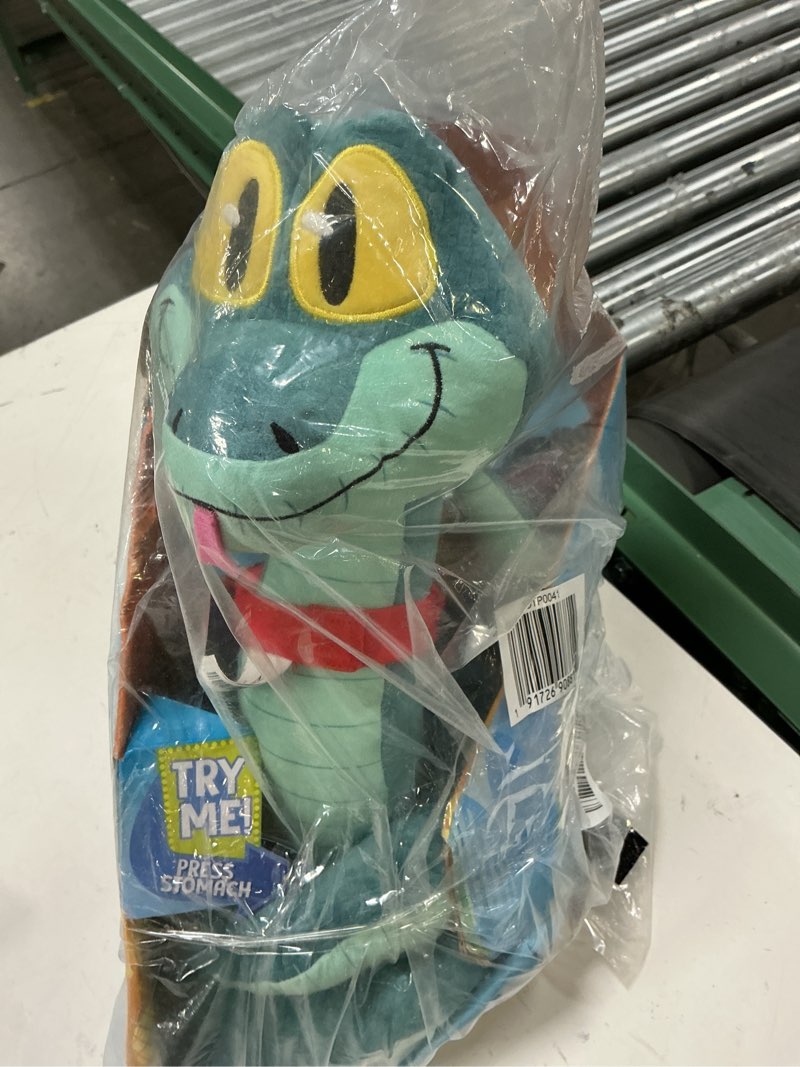 Condition photo showing Good Condition for disney’s zootopia 2 12” feature plush gary de’snake - sounds and phrases - plush toys for kids and preschoolers - suitable for ages 3 +