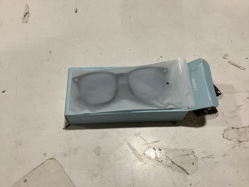 Condition photo showing Good Condition for livho high tech blue light glasses - advanced blue light blocking computer glasses - screen fatigue & uv protection *b8 matte black+tortoise clear