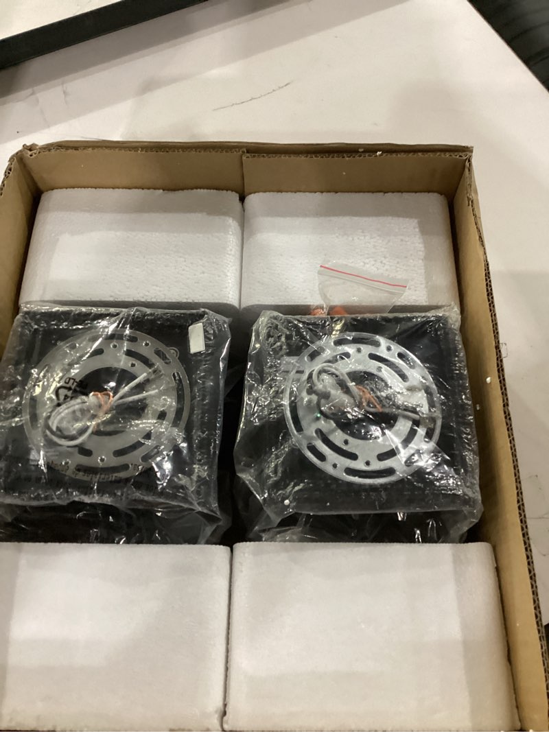 Condition photo showing Good Condition for harriet porch lights outdoor modern - ip64 waterproof aluminum and tempered glass cover, 13" rectangular up/down wall sconce for porch, garage & patio, exterior lighting, black, 2 pack black/modern 2 13inch (2 lamps)