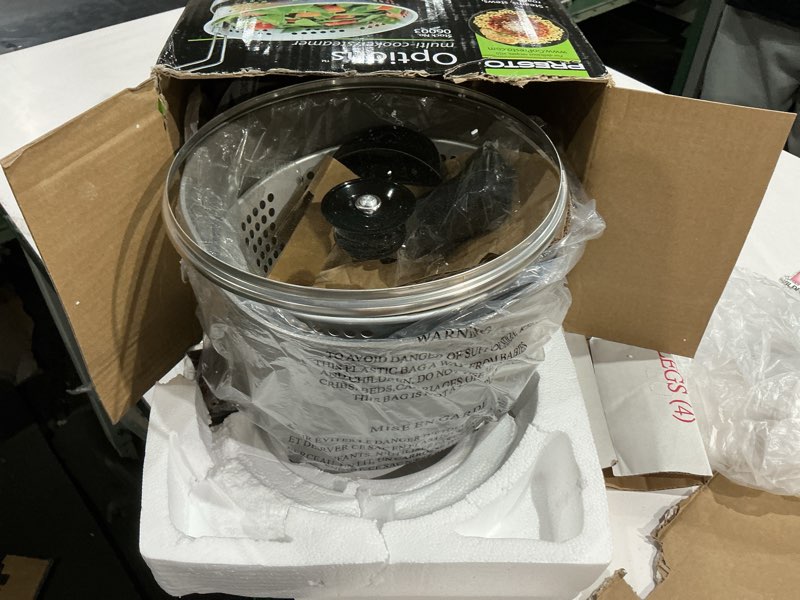Condition photo showing Good Condition for presto 06003 options electric multi-cooker, steamer