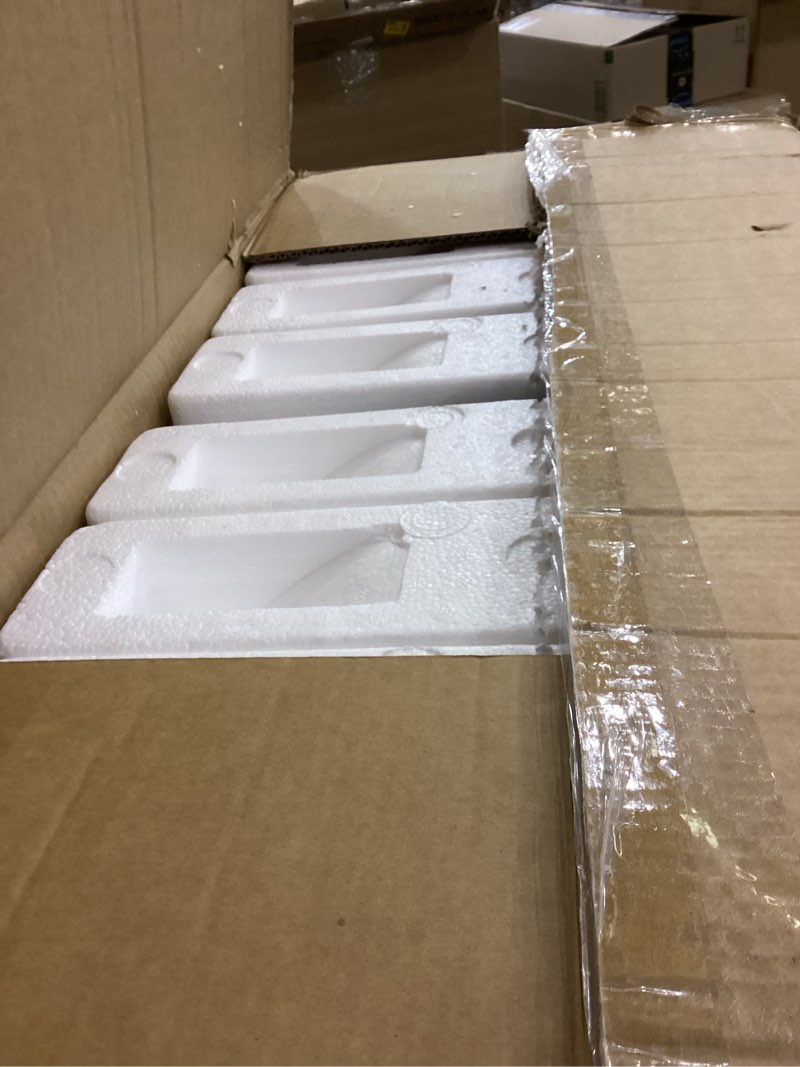 Fivenl 5 Pcs Metal Pleated Cylinder Pedestal Stands for Party, Heavy Duty Black Round Cake Pedestal 