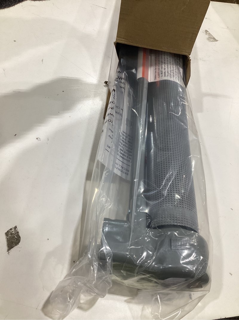 Condition photo showing New/Like New for Reinforced Retractable Baby Gates with Support Rods, Retractable Gate for Babies and Pets Prevent Bottom Crawling Through, Extends up to 55” Wide, Mesh Dog Gate for The House Indoor Outdoor, Gray Gray Reinforced 33" Tall x 55" Wide