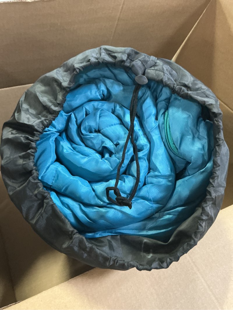 Condition photo showing Good Condition for Bessport Mummy Sleeping Bag | 15-45 ? Extreme 3-4 Season Sleeping Bag for Adults Cold Weather– Warm and Washable, for Hiking Traveling & Outdoor Activities 15?-blue