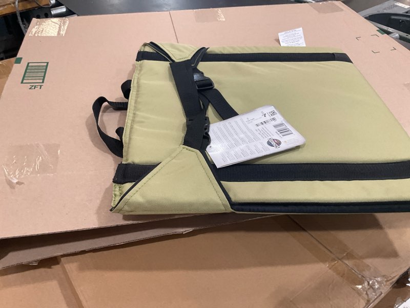 Condition photo showing Good Condition for crazy creek the chair perfect for stadium seats, camping, hiking & more, comfort on all terrains, adjustable straps, lightweight design, water-resistant