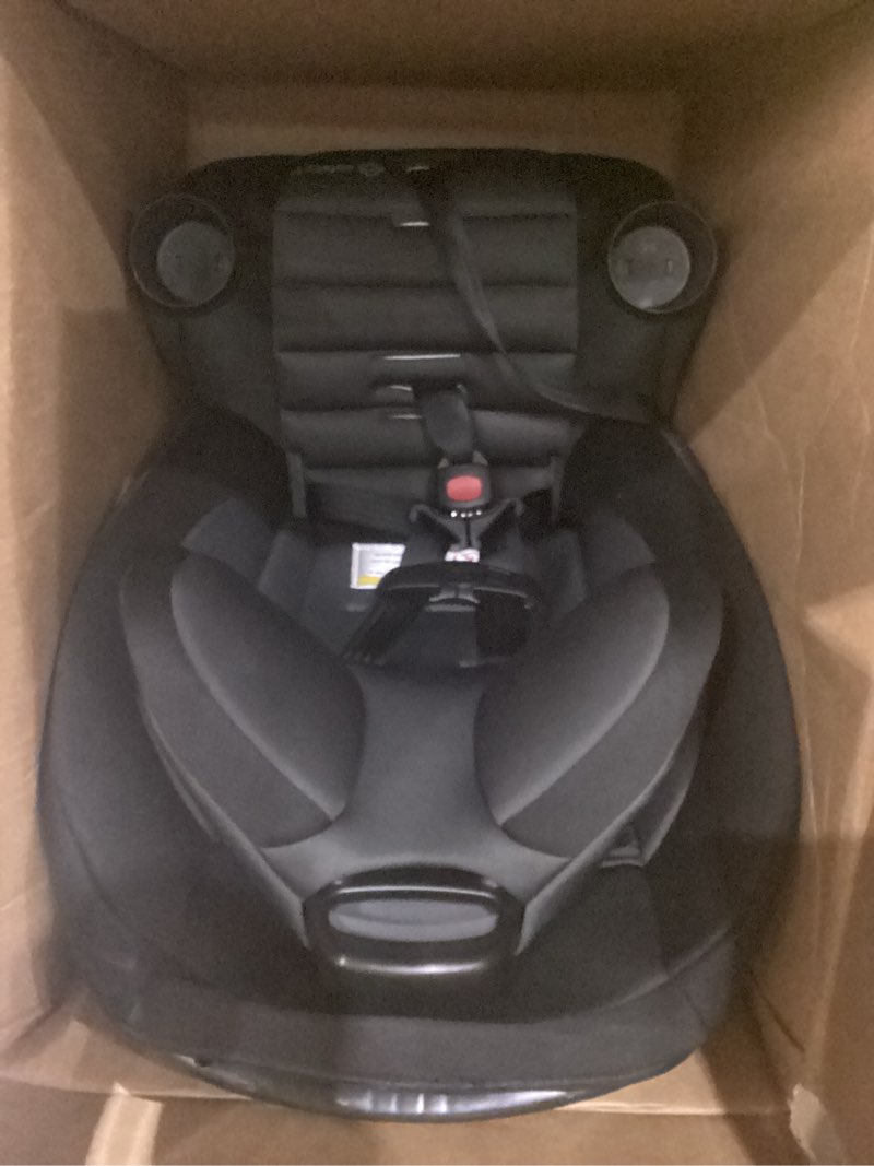 Condition photo showing Good Condition for safety 1st ellaris 3-in-1 convertible car seat, slim fit design, rear & forward-facing, 5-position headrest, 3-across fit, travel-friendly with machine-washable seat pad, smokey haze