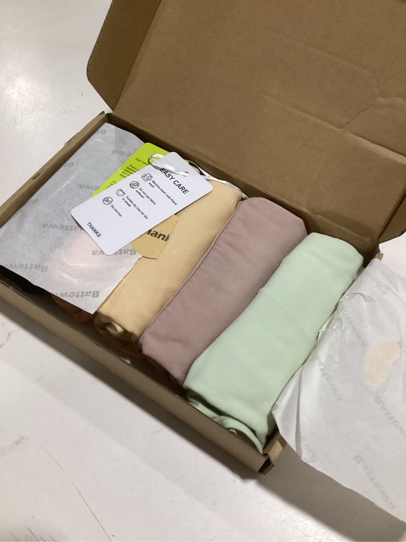 Condition photo showing item condition for BATTEWA Washable Absorbency Incontinence Regular Underwear for Women, Reusable Leak Proof Protection Panties for Bladder Leakage(5Color, X-Large, 5 Pack) 5color X-Large