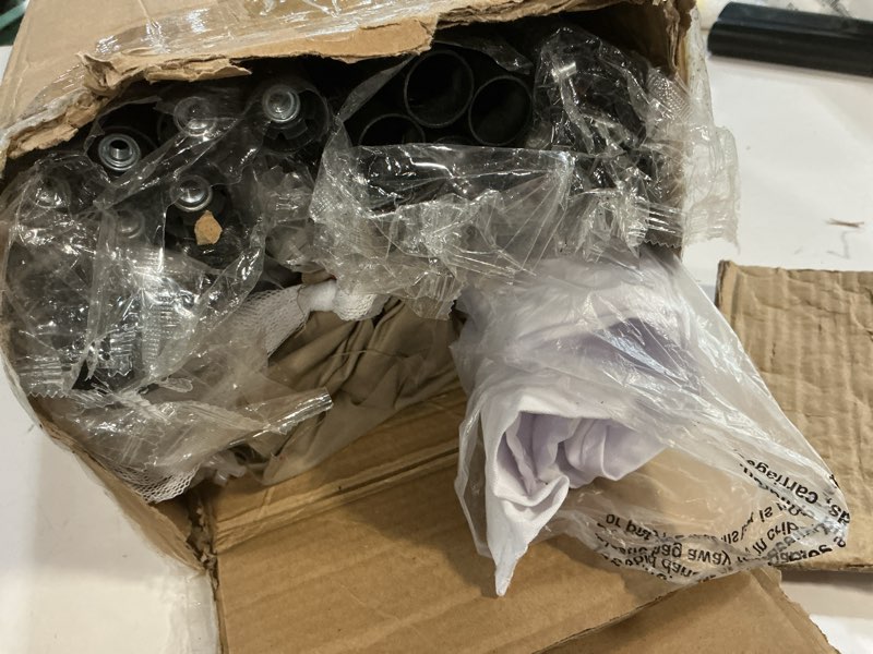 Condition photo showing Good Condition for Room Divider, 6 Panel Room Dividers and Folding Privacy Screens, 6FT Partition Room Office Wall Divider for Separation 200" W Fabric, Portable Freestanding Room Divider Wall (White)