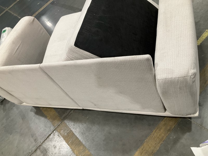 Condition photo showing As Is for small sofa