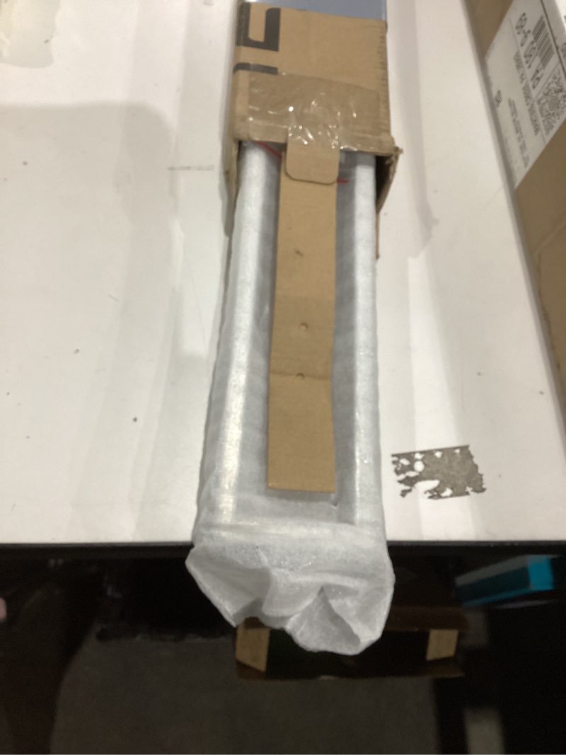 Condition photo showing As Is for KOKOSIRI Towel Holder Chrome Bath Towel Bar Rack 24-Inch Kitchen Holder Polished Stainless Steel for Bathroom Hardware Wall Mounted, 1 Pack B4008CH-L24 Polished Chrome 24-Inch