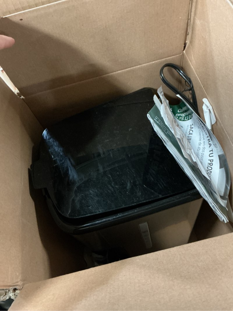 Condition photo showing As Is for cuisinart 12-cup coffee maker, programmable perfectemp thermal carafe coffee machine with 1-4 cup setting, brew strength control and brew pause, stainless steel, dcc-3400nas, silver