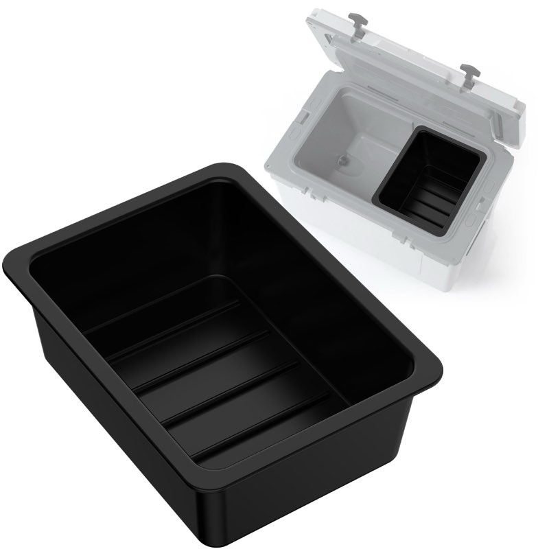 Jmoe USA Dry Basket for RTIC 52QT & 72QT Ultra-Light Cooler | BPA-Free Tough Plastic | Specially Des