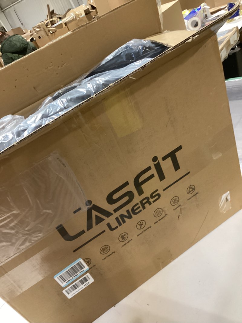 Condition photo showing New/Like New for LASFIT Floor Mats & Backrest Mats & Cargo Mats for Mazda CX-90/CX-90 PHEV 2026 2025 2024 7 Seats with 2nd Row Bucket Seats, All Weather TPE Custom Fit Floor Liners for CX-90/CX-90 PHEV Car Mats CX90 | 2024-2025 | Full Set Mats