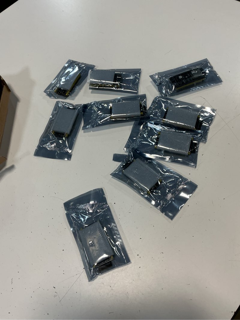 Condition photo showing New/Like New for 9 packs esp32-s3 development board n16r8 microcontroller for smart home iot projects with 16mb flash 8mb psram dual core 32-bit wifi bluetooth le module pre-soldered header type-c