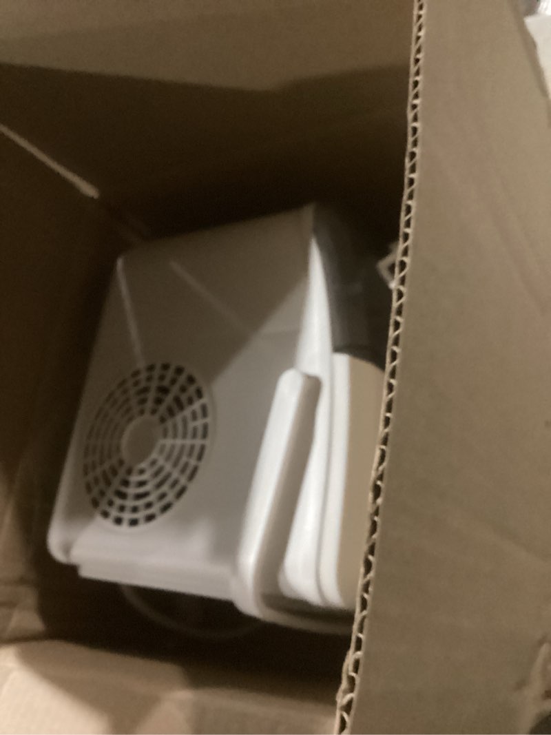 Condition photo showing Good Condition for countertop ice maker machine, 8 ice cubes in 6 mins, 26lb/day ice with 2 sizes- portable mini, energy saving & basket/scoop for home/party/travel/camping/bar,white pure white 26lbs/24h