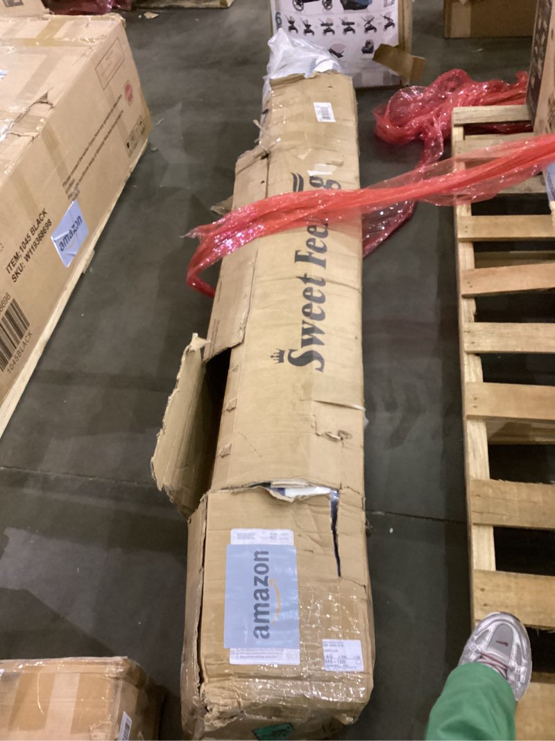 Condition photo showing As Is for 12 Inch King Hybrid Mattress in a Box - Individually Wrapped Coils & Gel Memory Foam for Back Support, Pressure Relief & Motion Isolation, CertiPUR-US Certified, Fiberglass-Free (76x80 Inches) King 12 Inch