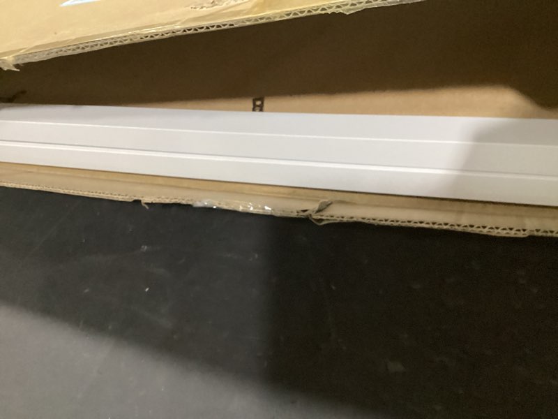Condition photo showing Good Condition for puzzle frame 20x27, for 20 x 27 in posters and art prints, horizontal or vertical wall mounting, white 27x20 picture frame for puzzle, 2 pack. white 20x27