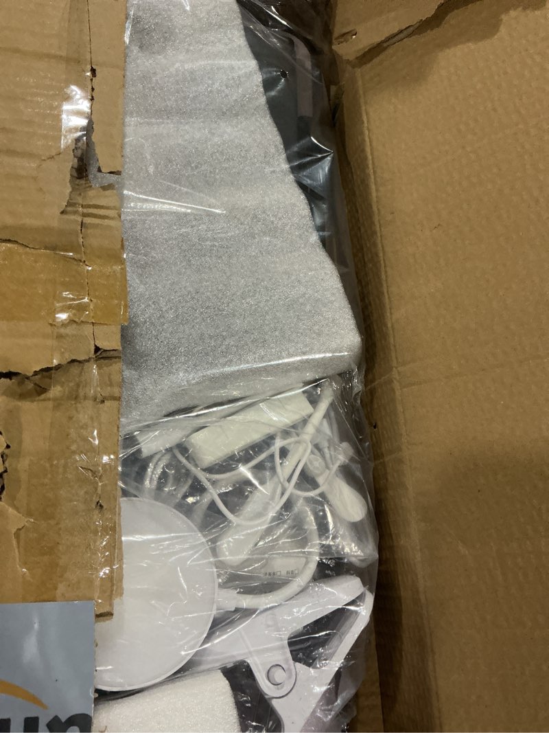 Condition photo showing As Is for iXTRA Laptop Lap Desk Include Cooling Fan,Adjustable Lap Desk with Light Fan,Folding Laptop Desk for Bed with USB,Bed Desk with Storage Drawer 56 * 32cm,Black Black+holder,56-32cm