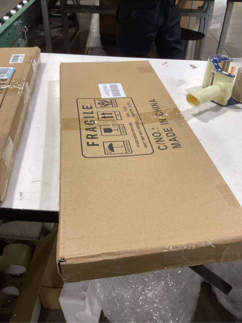 Condition photo showing New/Like New for Picrit 8x24 White Collage Picture Frame 3 Pack, Fits Five 4x6 Photos or One 8x24 Picture, Gallery Frame Set - Poster Frames for Horizontal or Vertical Display White 8x24