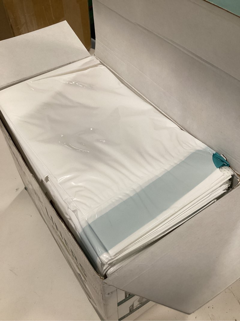 Condition photo showing New/Like New for Commode Liners with Absorbent Pads?Value Pack 100 Count Universal Fit?Disposable Bedside Commode Liners and Pads for Adult Portable Toilet (100Bags + 100Pads) 100Bags/100Pads