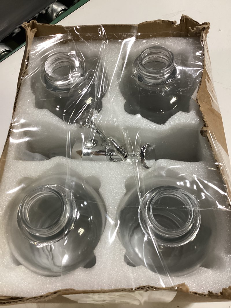 Condition photo showing Good Condition for coffee bar accessories,mhdcly coffee syrup dispenser - 4pack,16.9oz syrup dispenser with labels ?syrup pump dispenser for coffee bar(silver pump)