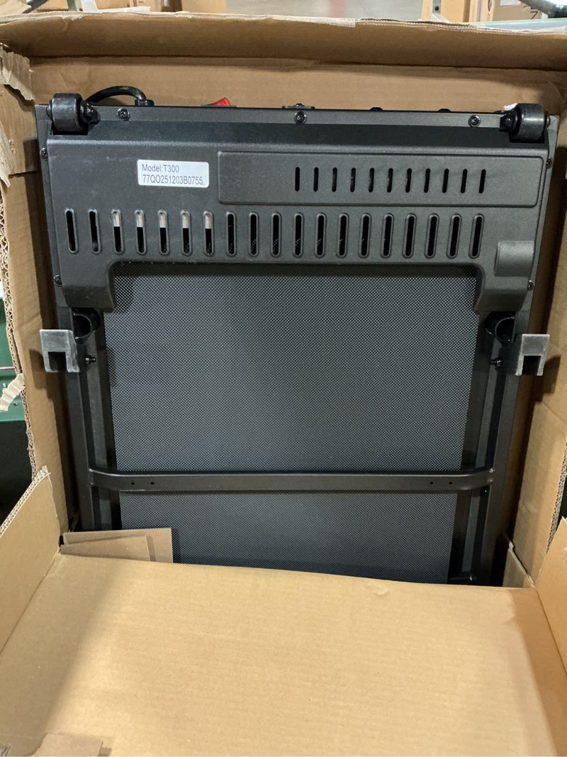 Condition photo showing As Is for Walking Pad with Handle Bar, Compact Portable Walking Pad Treadmills for Home/Apartment with Handles,3.0HP Small Electric Treadmill for Small Space, 0.6-7.6MPH, 350LBS