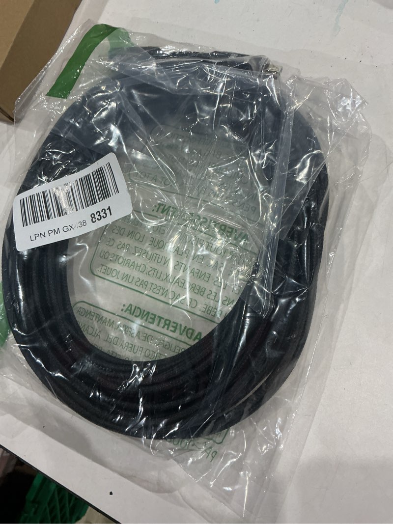 Condition photo showing Good Condition for snowkids 8k 2.1 50 ft long fiber optic hdmi cable, unidirectional 48gbps high-speed hdmi cables cord, 4k 120hz 144hz compatible for tv/laptop/ps-5/x-box/projector/entertainment/sound system & more 50feet black 1