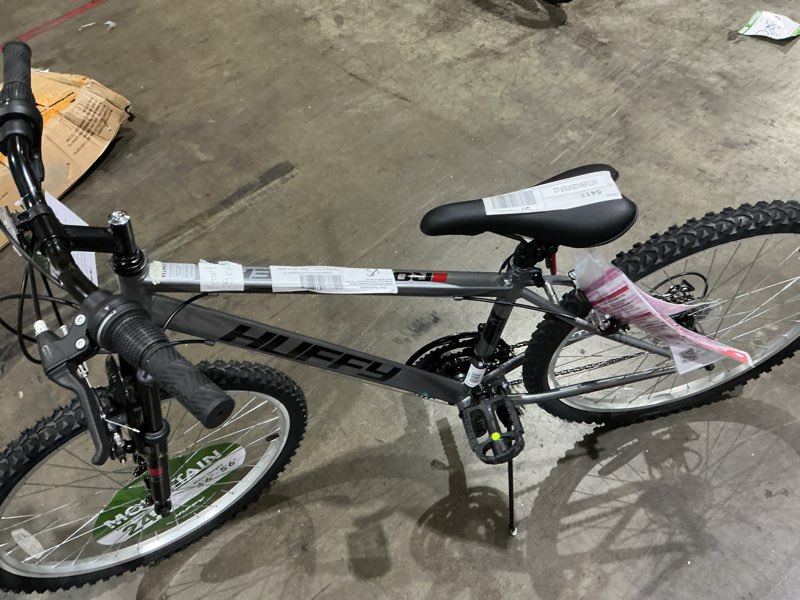 Condition photo showing As Is for huffy 24" rock creek boys mountain bike for men