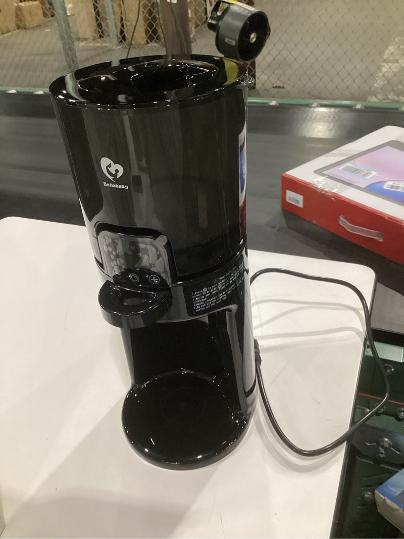 Condition photo showing Good Condition for bellababy instant baby bottle warmer,warm water dispenser for making formula bottle instantly,detachable container easy cleaning,24/7 keep warm, adjustable temperature(dark,110v only) black