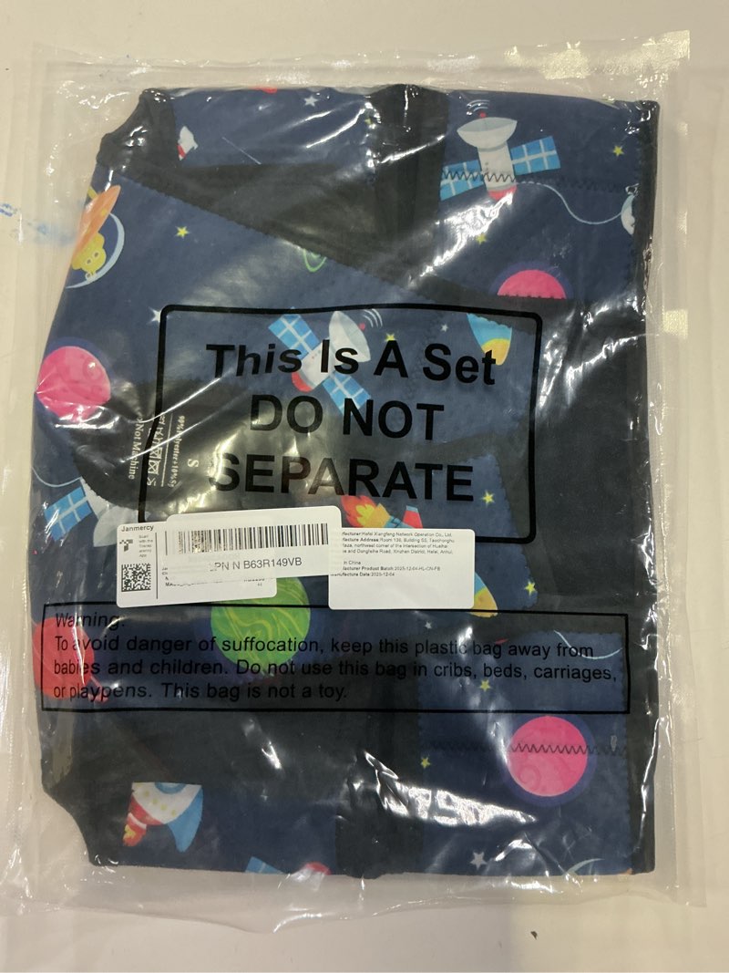 Condition photo showing Good Condition for Janmercy Compression Vest for Kids Boys Soft Breathable Compression Vest Girls Cute Comfort for Back to School Children(Outer Space,Small) Outer Space Small