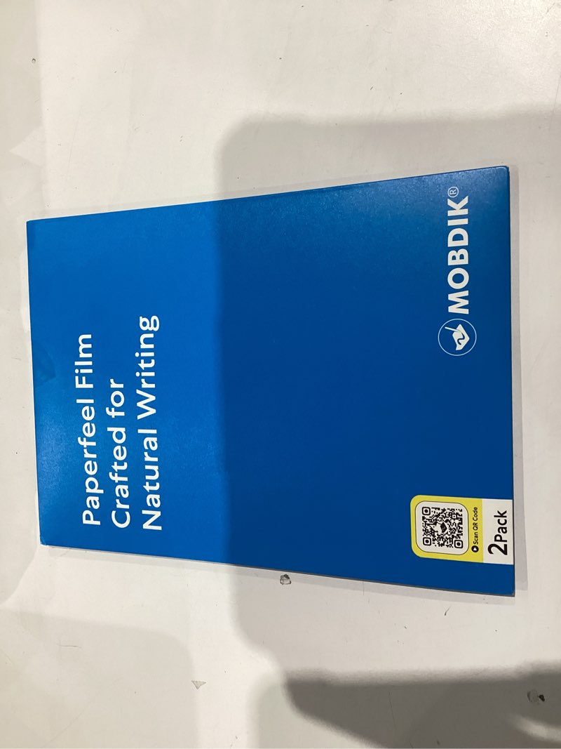 Condition photo showing New/Like New for MOBDIK 2 Pack Paperfeel Screen Protector Compatible with iPad A16 11th / 10th Generation (2025/2022) & iPad Air 11 M3 2025 / M2 2024, Crafted for Natural Writing, Less Reflection, Easy Installation iPad A16 11th/10th/Air 11